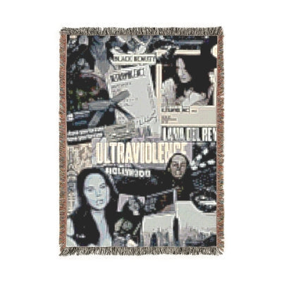 Ultraviolence blanket throw￼